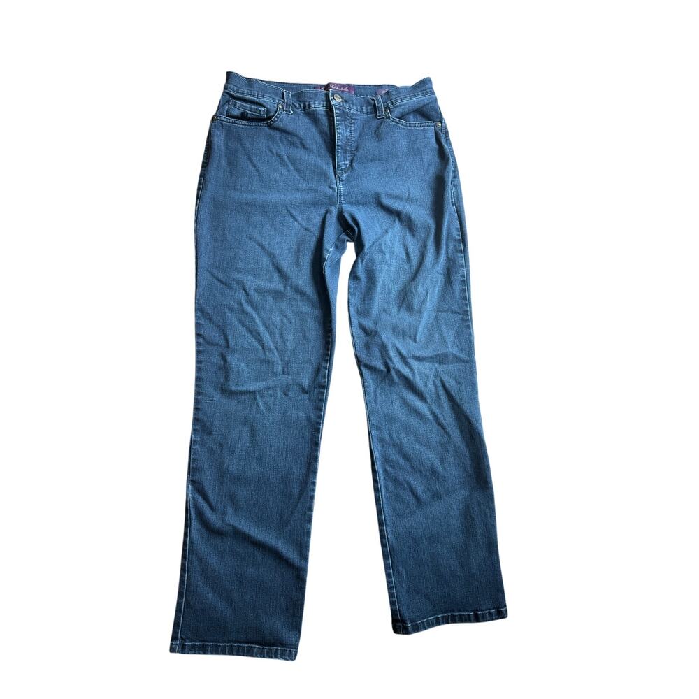 Gloria Vanderbilt Amanda Classic High-Rise blue Jeans, size 12